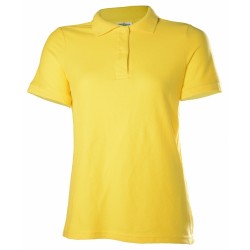 Keya WPS180 női galléros póló, sárga S
